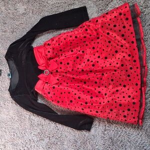 Red and black dress NWT size 10